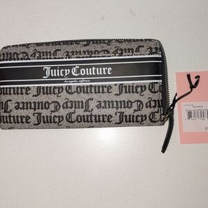 Juicy Couture Black and White Wallet